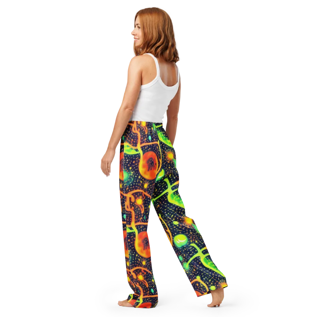 Coorte's Cosmos on Women's Pajama Pants — Back