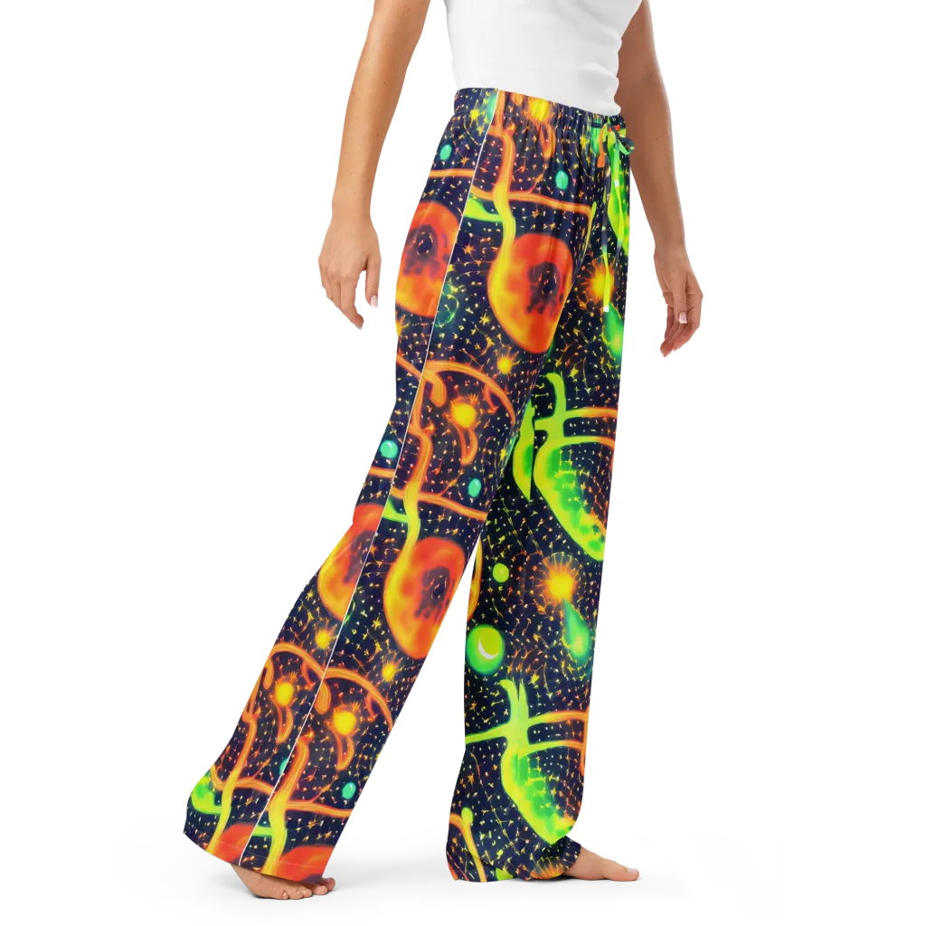 Coorte's Cosmos on Women's Pajama Pants — Right Front
