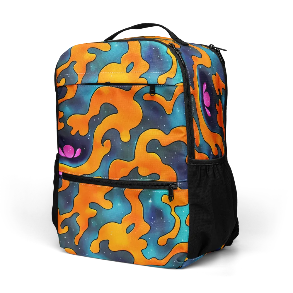 Criswell Cosmos on Utility Backpack — Left Front
