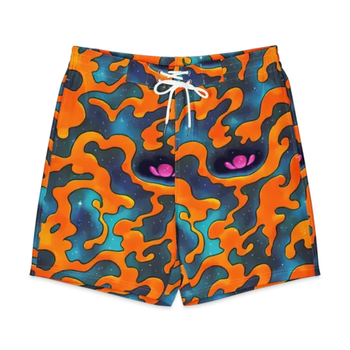 Criswell Cosmos on a Men's Board Shorts
