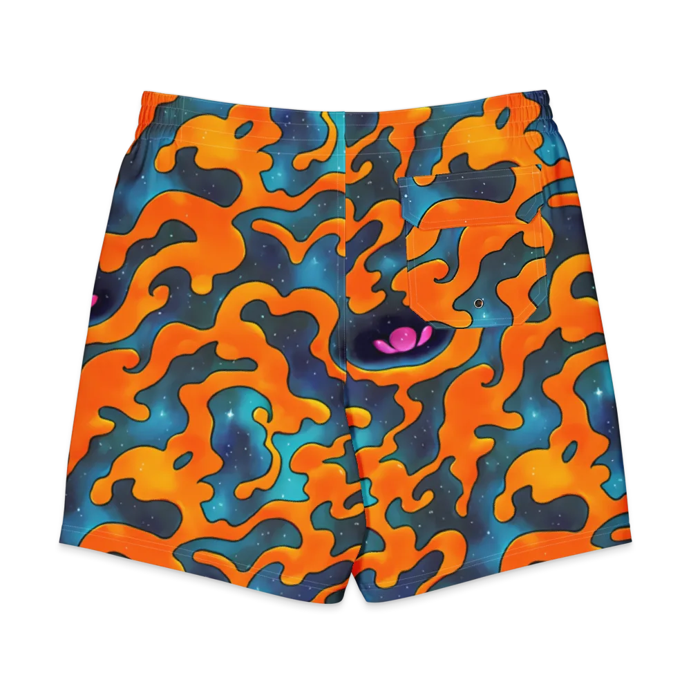 Criswell Cosmos on Men's Board Shorts — Back