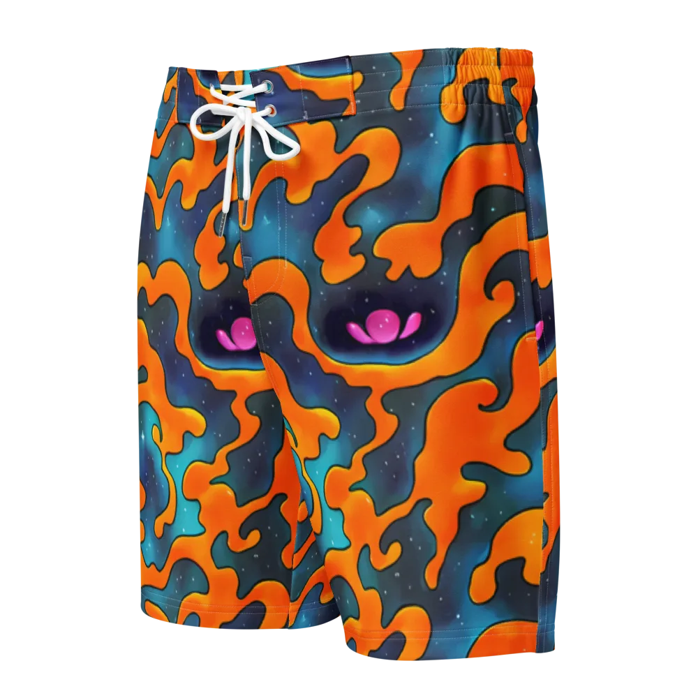 Criswell Cosmos on Men's Board Shorts — Front