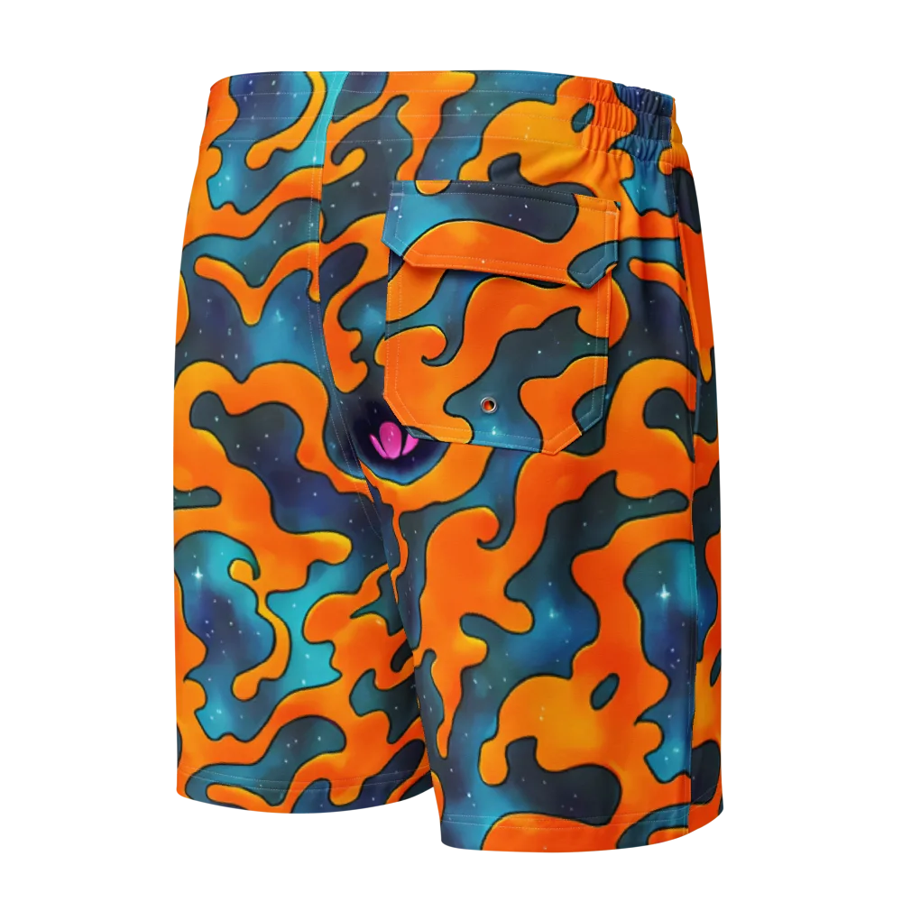 Criswell Cosmos on Men's Board Shorts — Back
