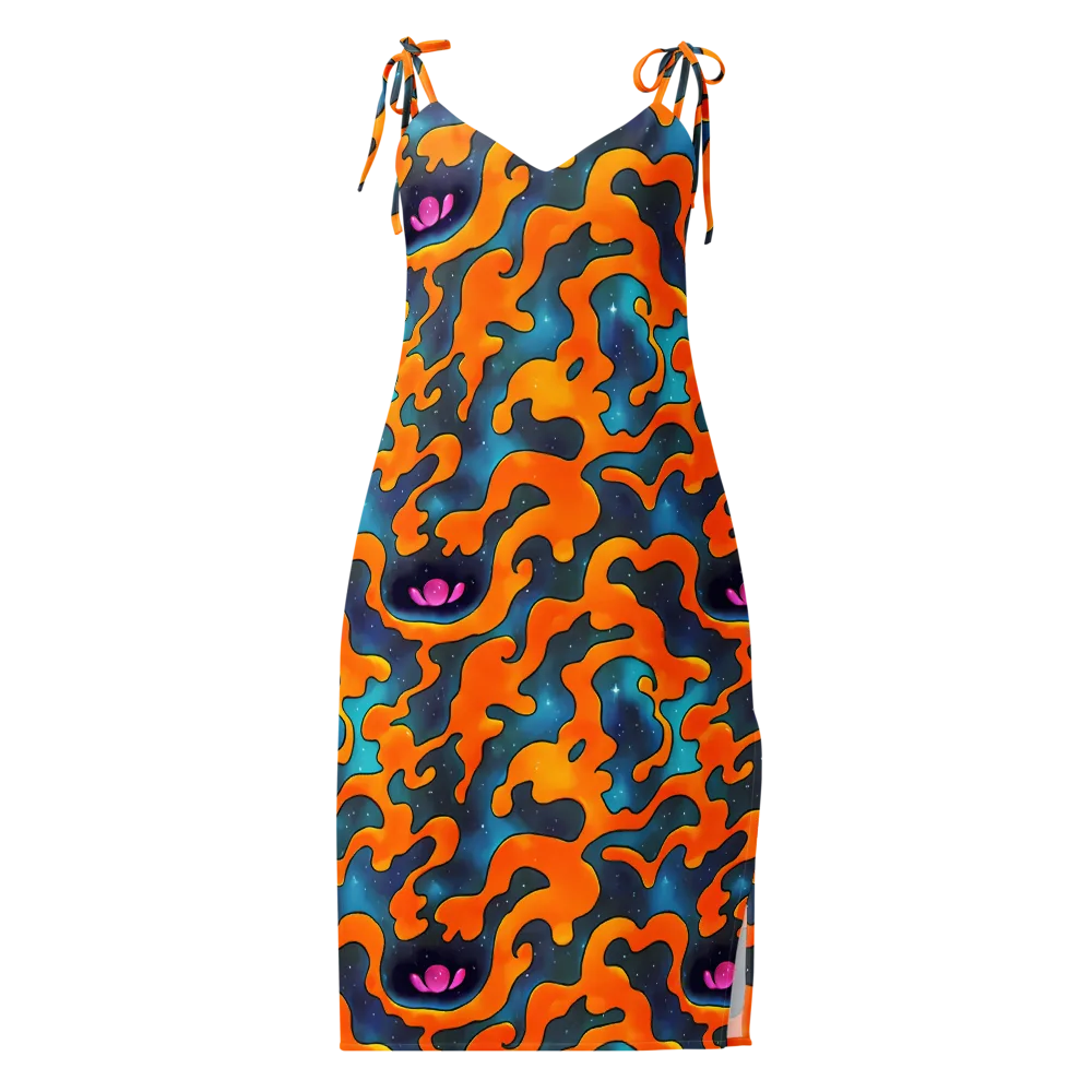 Criswell Cosmos on Slip Dress — Front