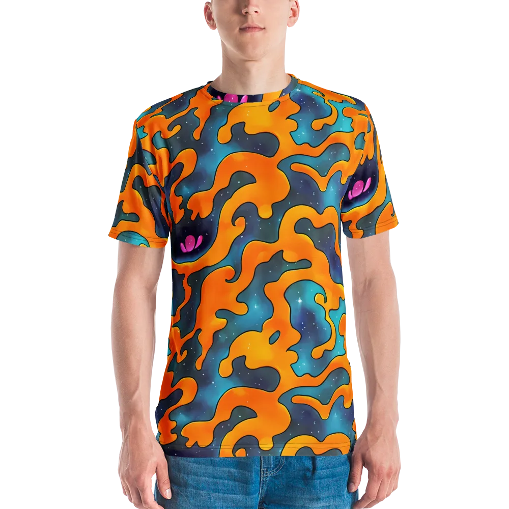 Criswell Cosmos on Men's Crew Neck T-Shirt — Front