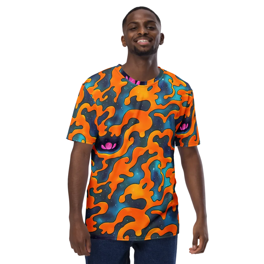 Criswell Cosmos on Men's Crew Neck T-Shirt — Front
