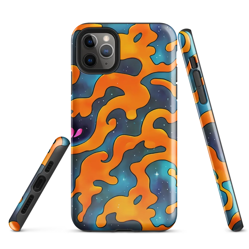 Criswell Cosmos on Tough Case for iPhone® — Front