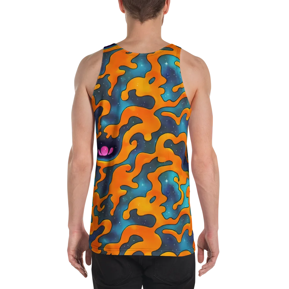 Criswell Cosmos on Men's Tank Top — Back