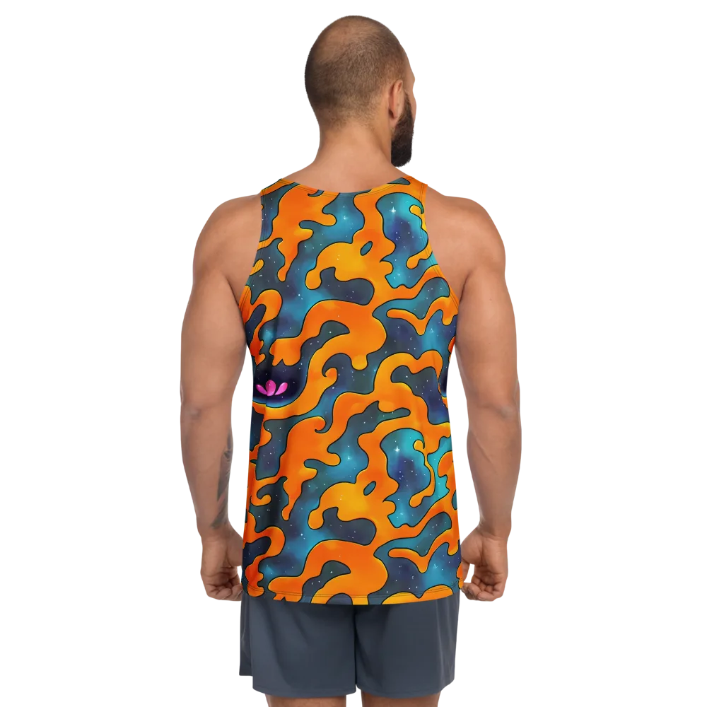 Criswell Cosmos on Men's Tank Top — Back