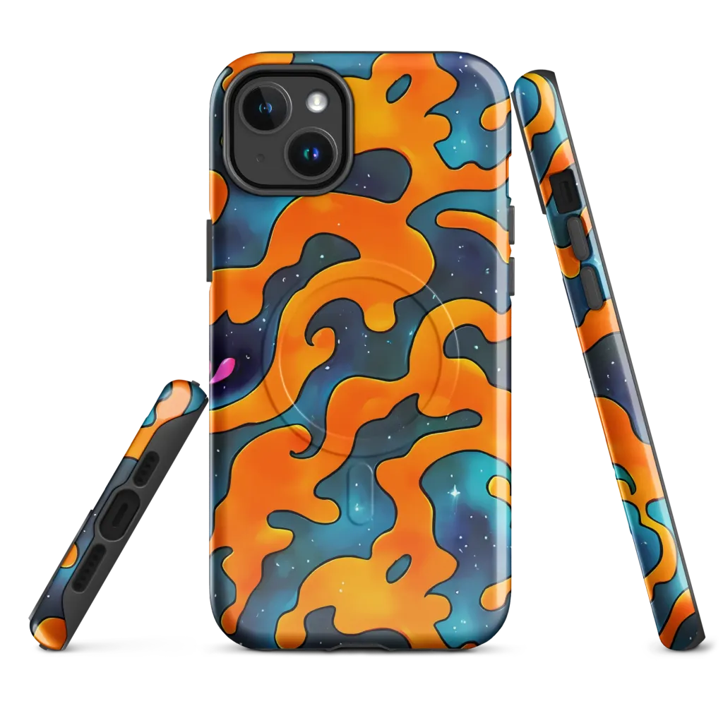 Criswell Cosmos on MagSafe Tough Case for iPhone® — Front