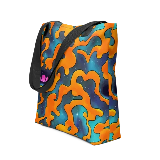 Criswell Cosmos on a Tote Bag