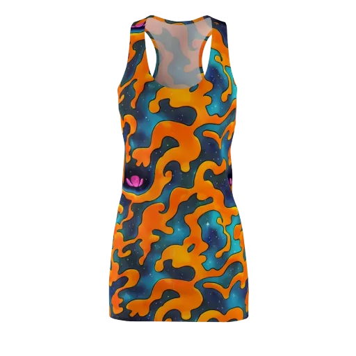 Criswell Cosmos on a Racerback Dress