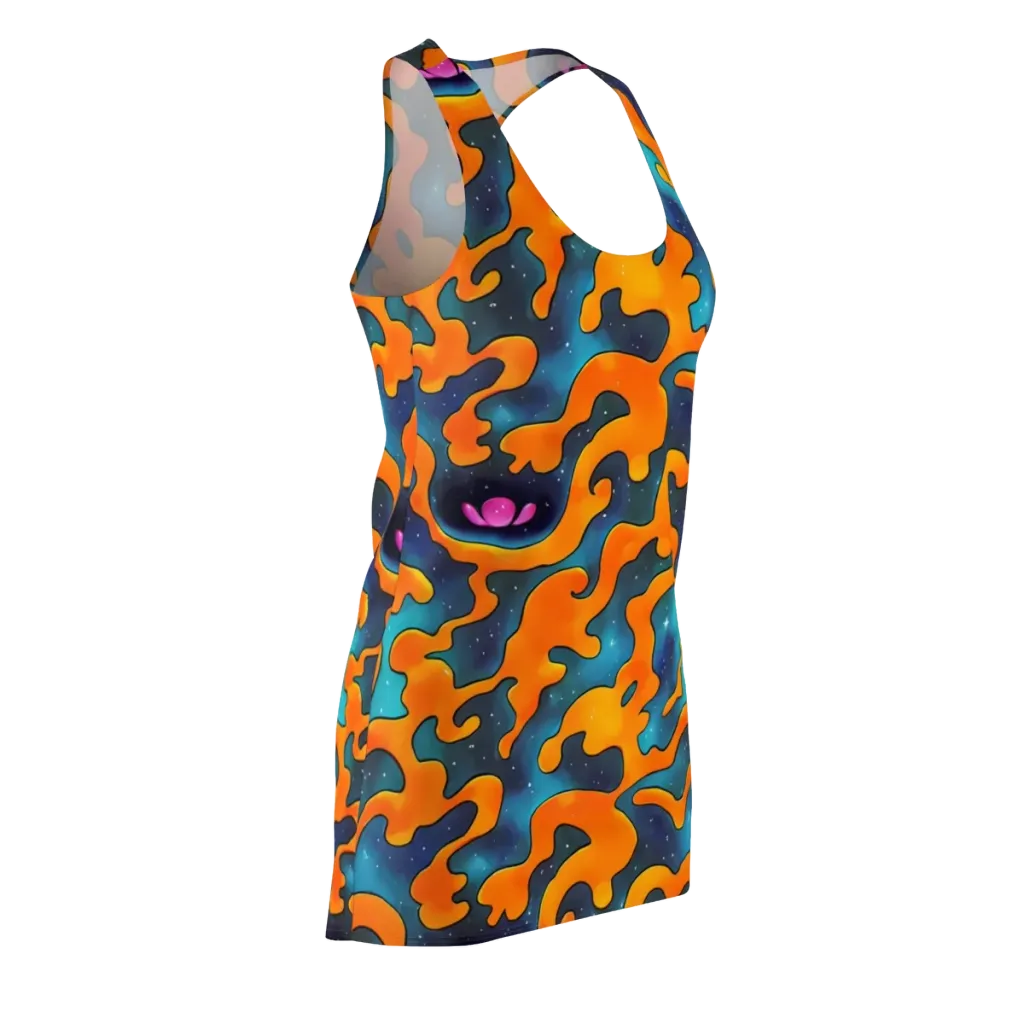 Criswell Cosmos on Racerback Dress — Front Side