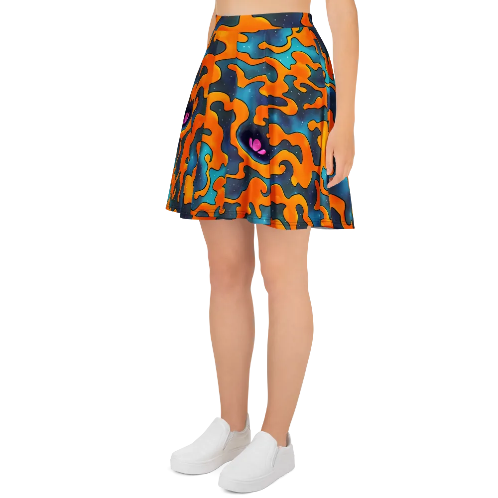 Criswell Cosmos on Skater Skirt — Left
