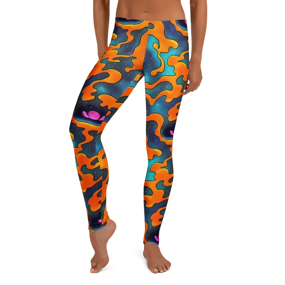 Criswell Cosmos on Leggings — Front