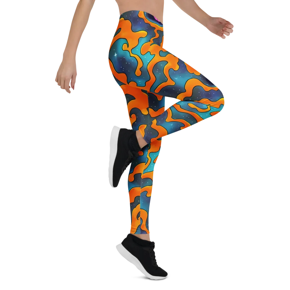 Criswell Cosmos on Leggings — Right
