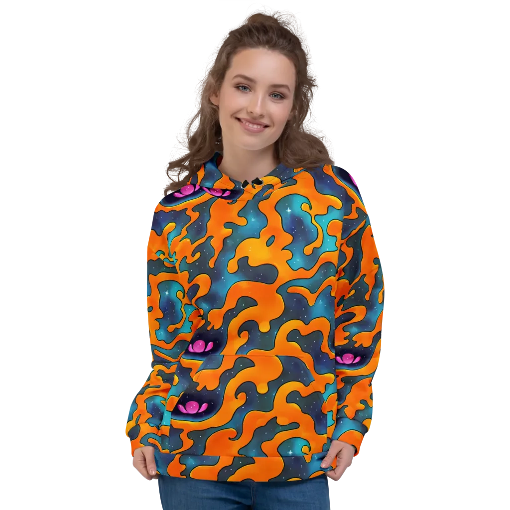 Criswell Cosmos on Hoodie — Front