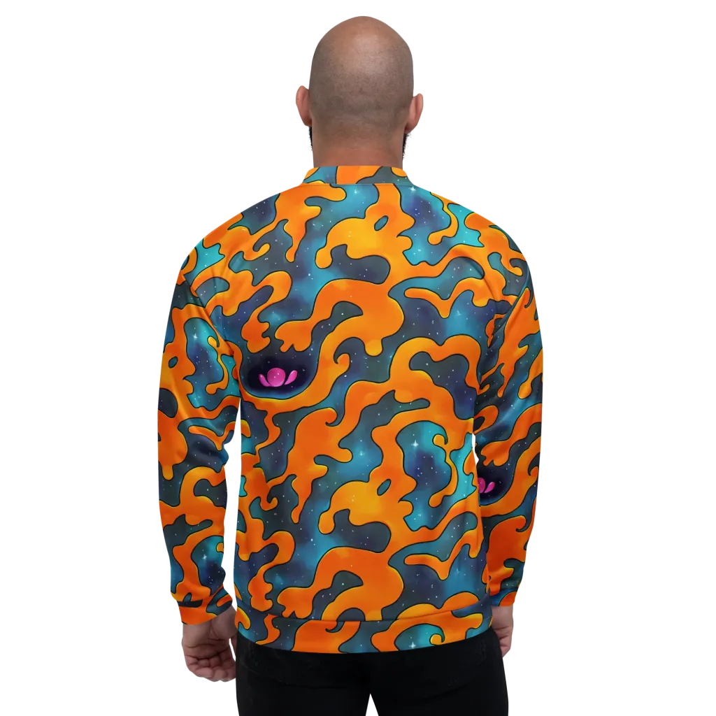 Criswell Cosmos on Bomber Jacket — Back
