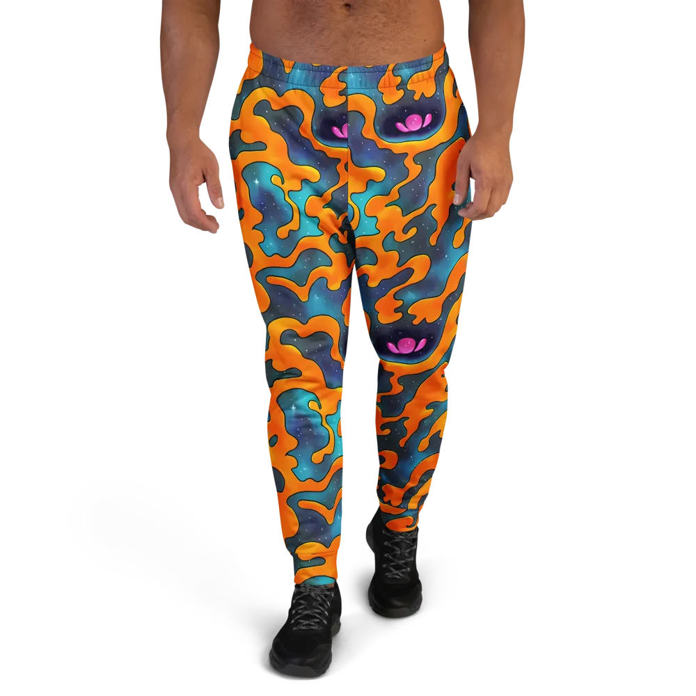 Criswell Cosmos on Men's Joggers — Front