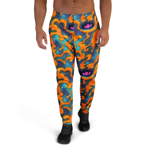 Criswell Cosmos on a Men's Joggers