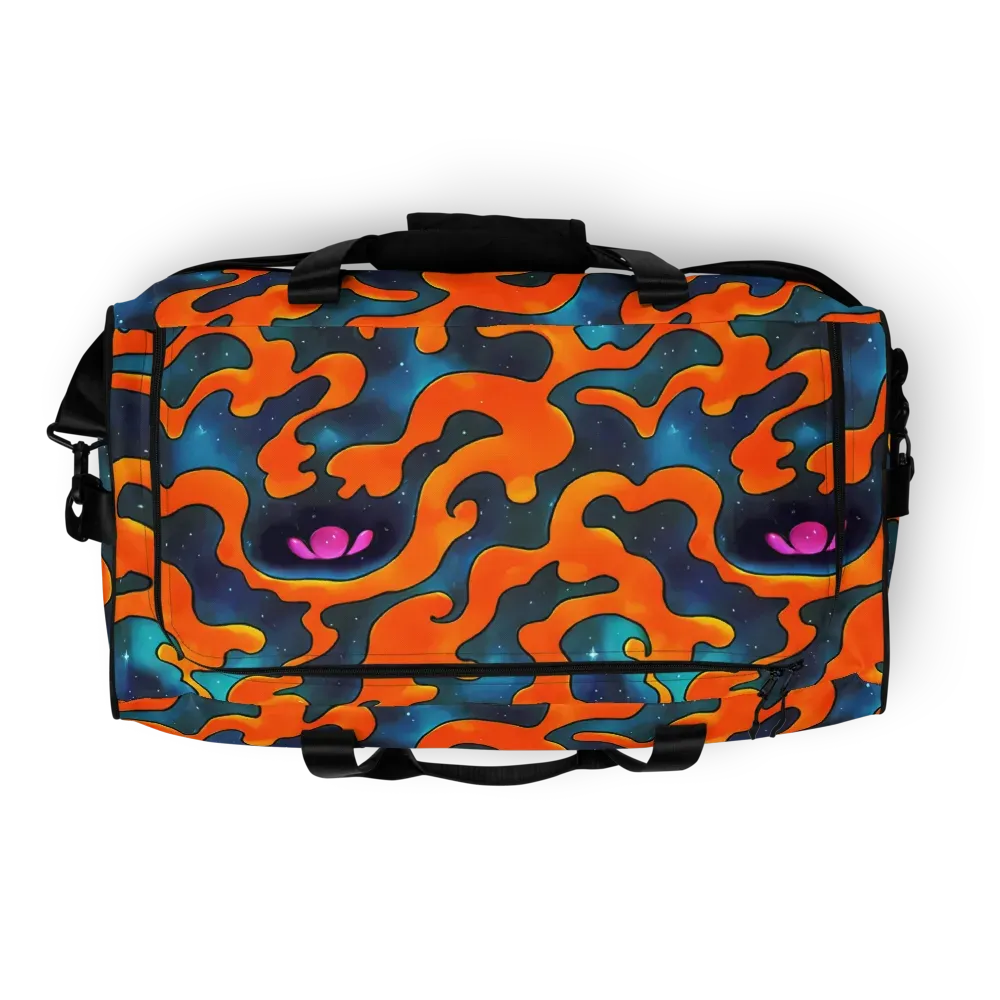 Criswell Cosmos on Duffle Bag — Top