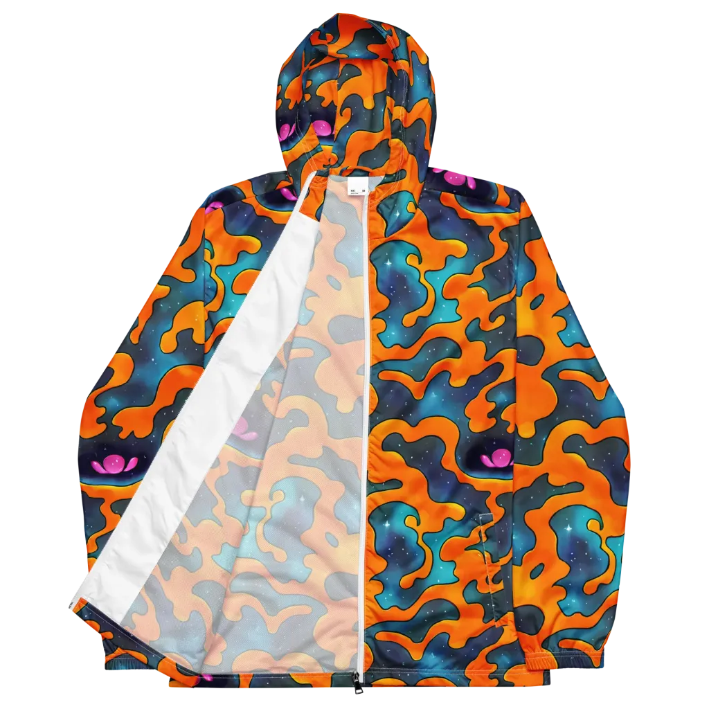Criswell Cosmos on Men's Windbreaker — Front