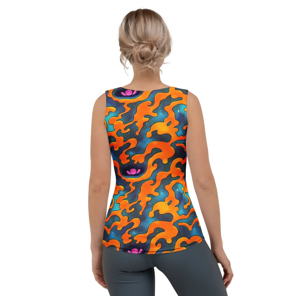 Criswell Cosmos on Women's Tank Top — Back