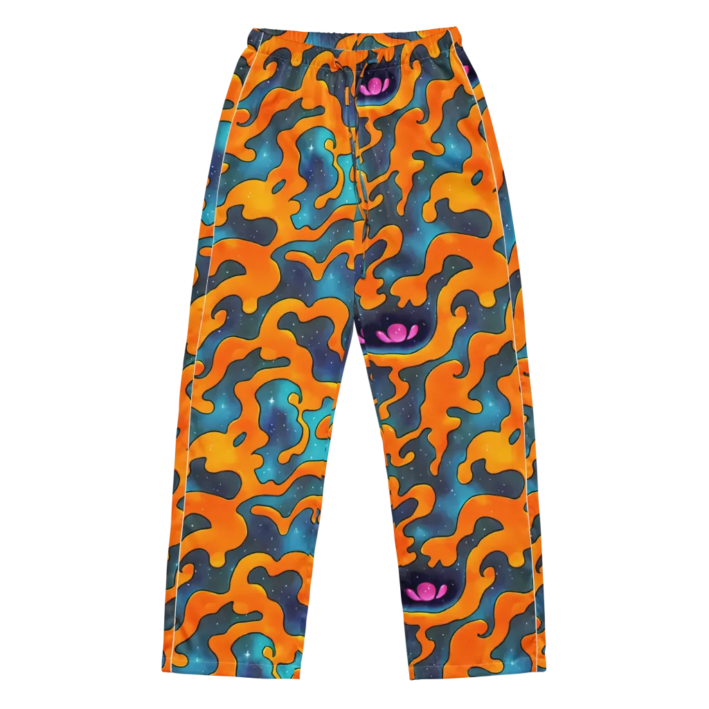 Criswell Cosmos on Women's Pajama Pants — Front
