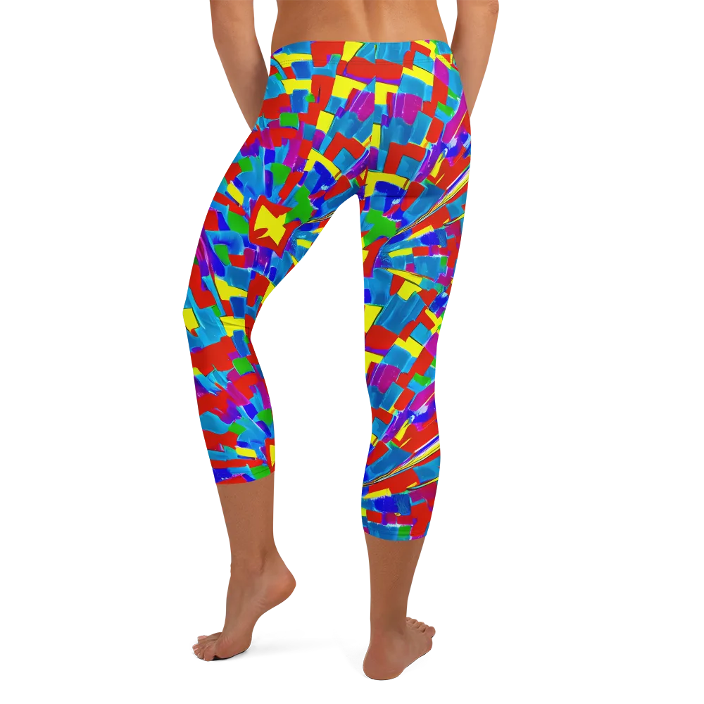 Newman's Nexus on Capri Leggings — Back