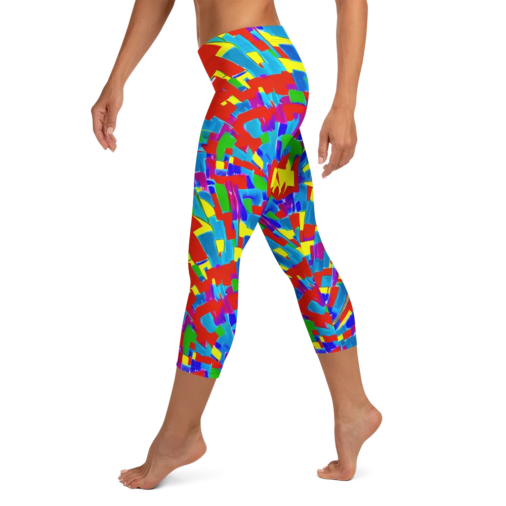Newman's Nexus on Capri Leggings — Left