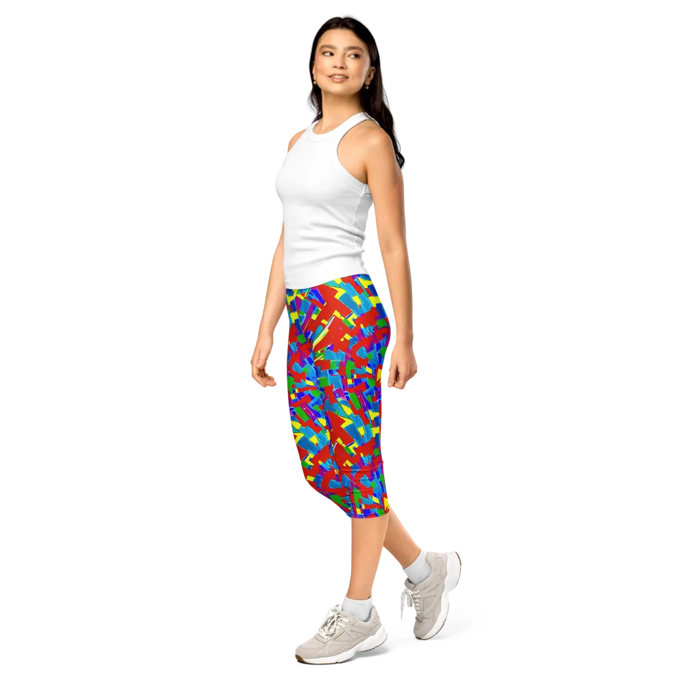 Newman's Nexus on Capri Leggings — Left Front