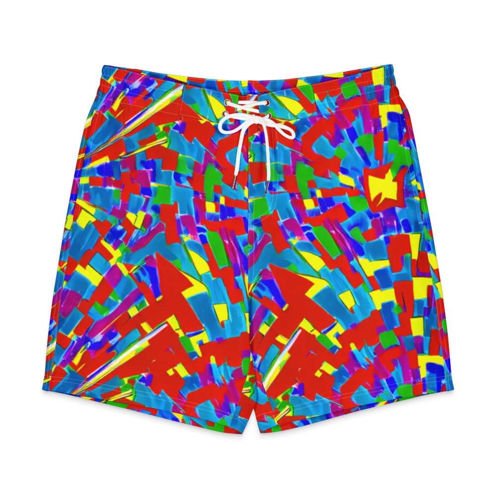 Newman's Nexus on Men's Board Shorts — Front