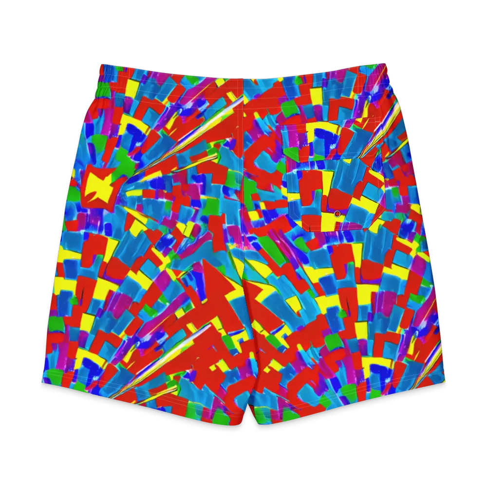 Newman's Nexus on Men's Board Shorts — Back