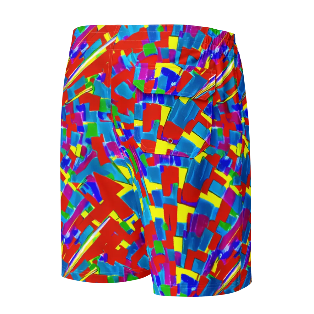 Newman's Nexus on Men's Board Shorts — Back