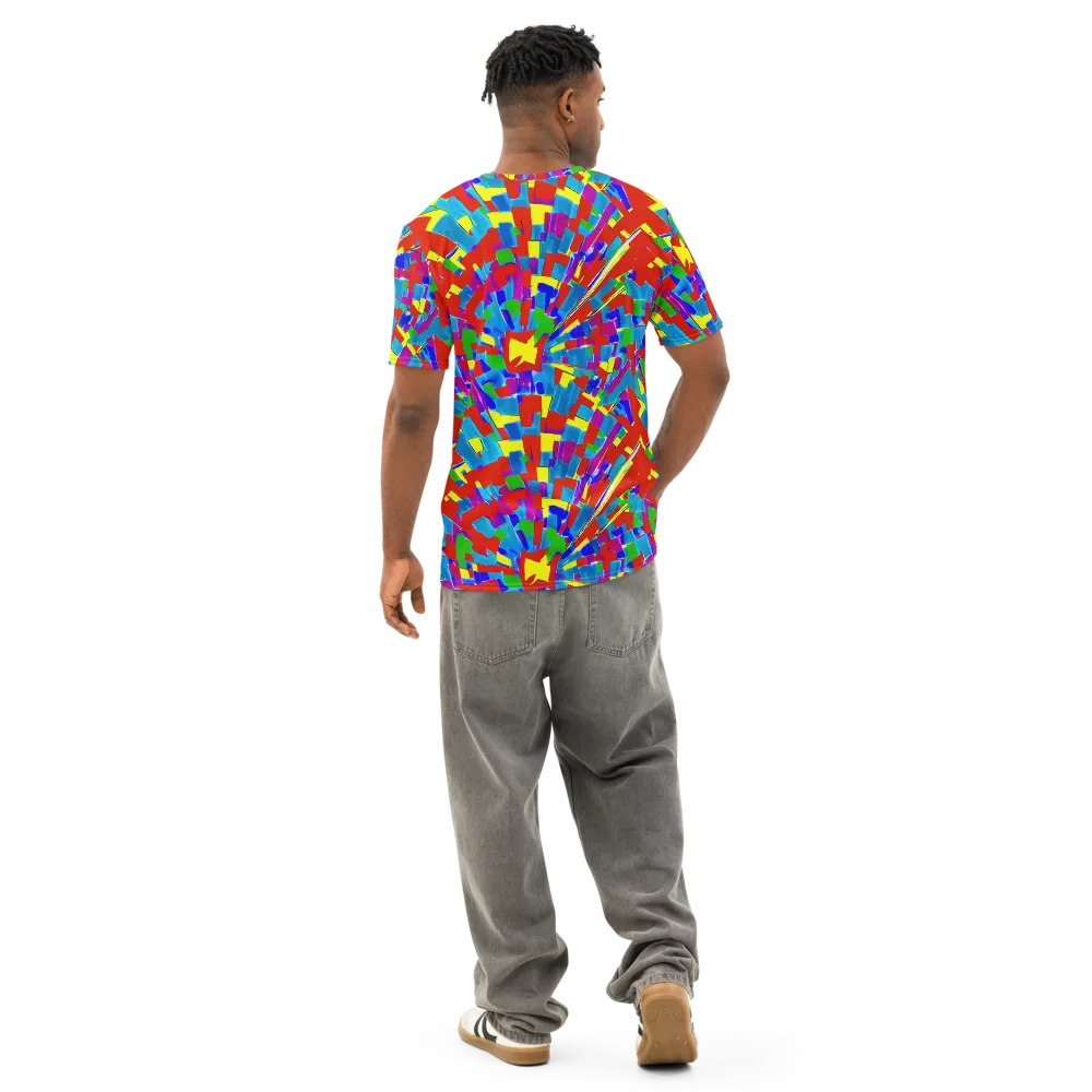 Newman's Nexus on Men's Cotton Crew Neck T-Shirt — Back