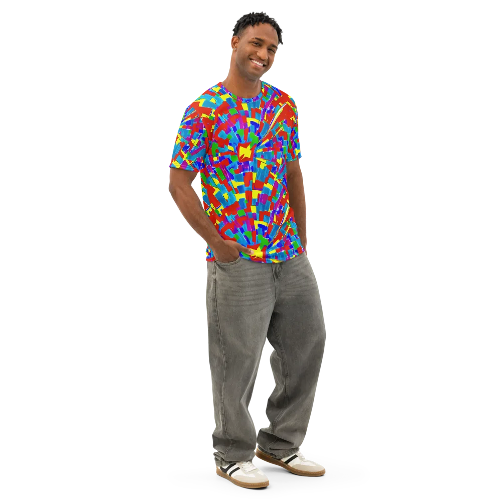 Newman's Nexus on Men's Cotton Crew Neck T-Shirt — Right Front