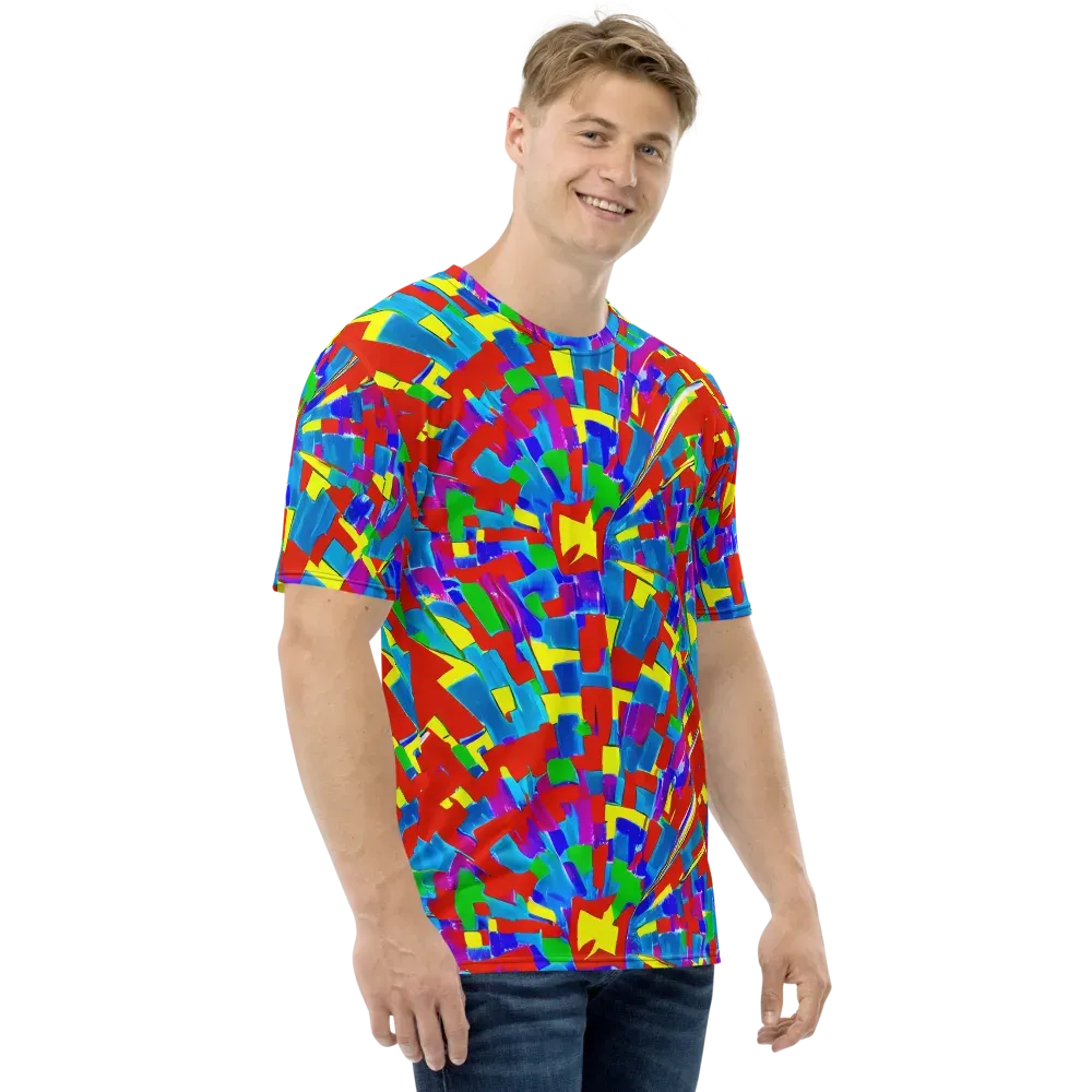 Newman's Nexus on Men's Crew Neck T-Shirt — Right