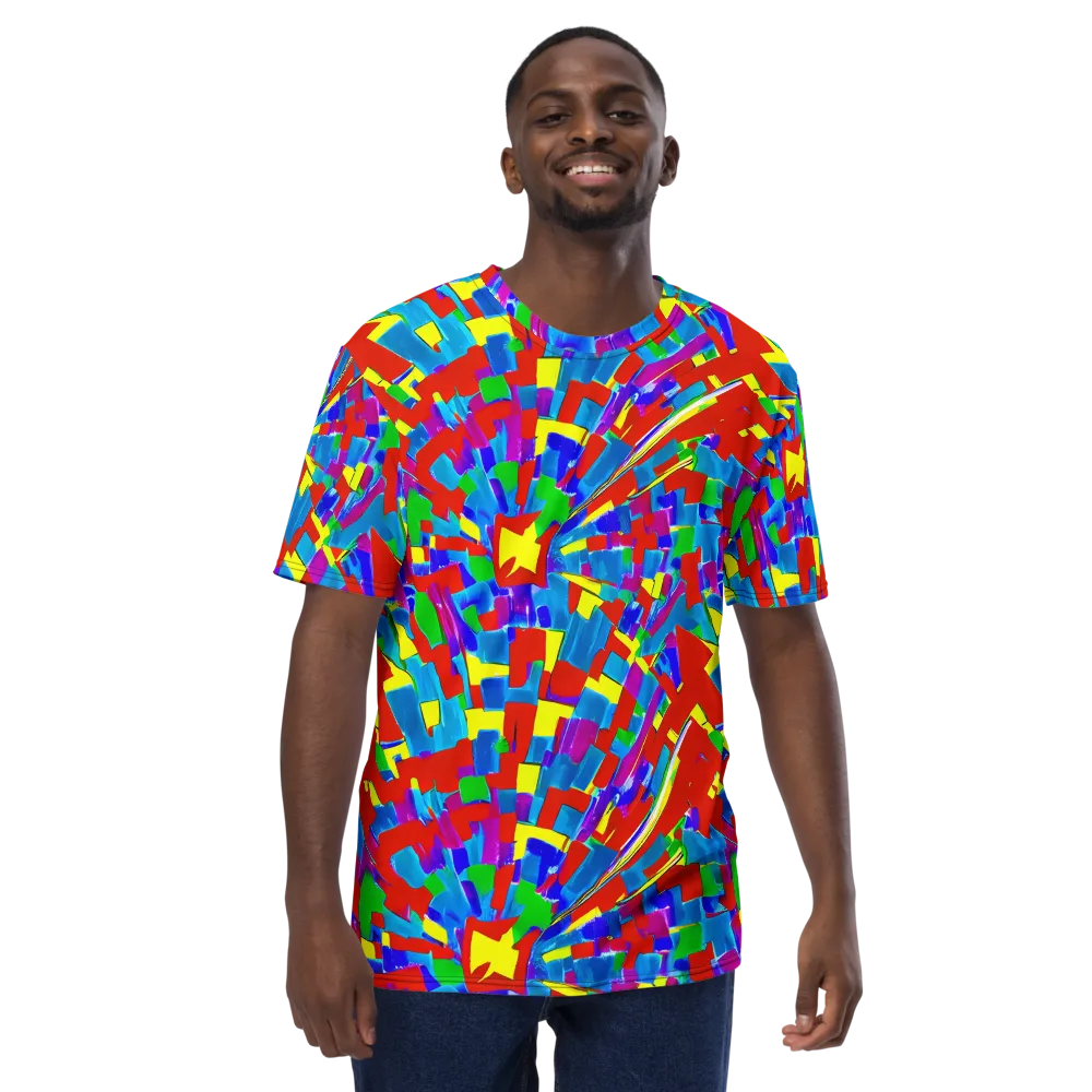 Newman's Nexus on Men's Crew Neck T-Shirt — Front
