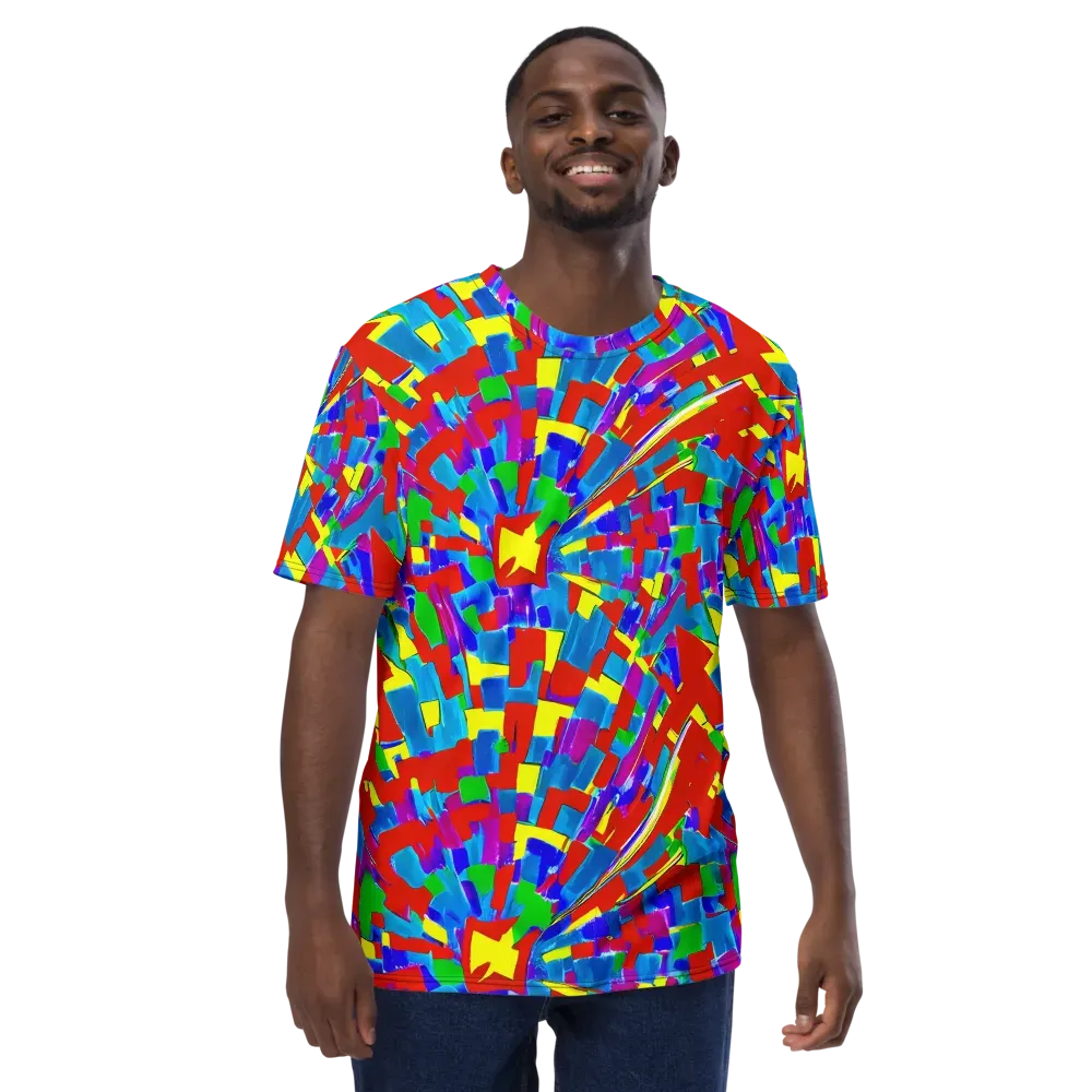 Newman's Nexus on Men's Crew Neck T-Shirt — Front