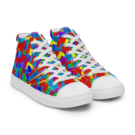 Newman's Nexus on a Men's High Top Canvas Shoes
