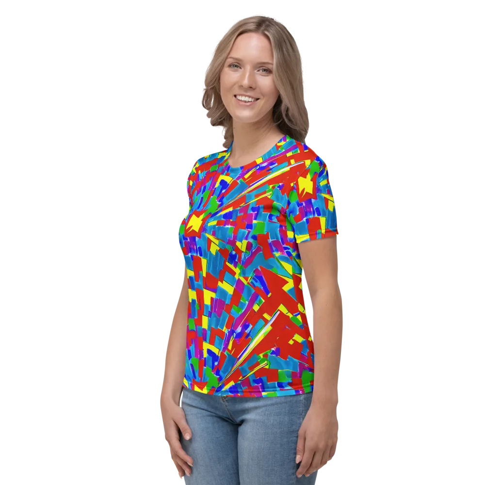 Newman's Nexus on Women's Crew Neck T-Shirt — Left