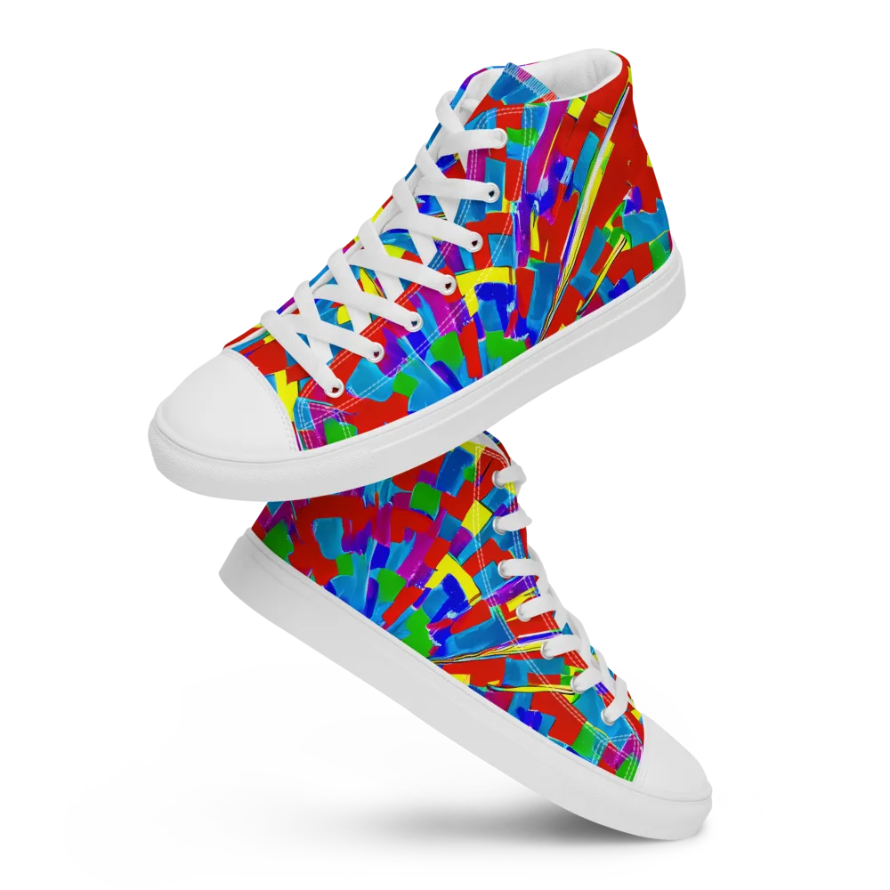Newman's Nexus on Women's High Top Canvas Shoes — Front