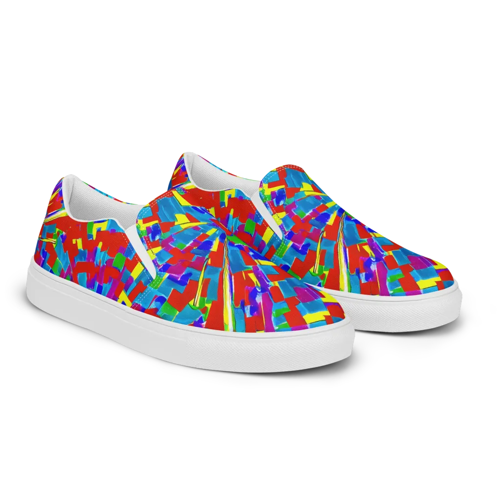 Newman's Nexus on Men's Slip-On Canvas Shoes — Right Front