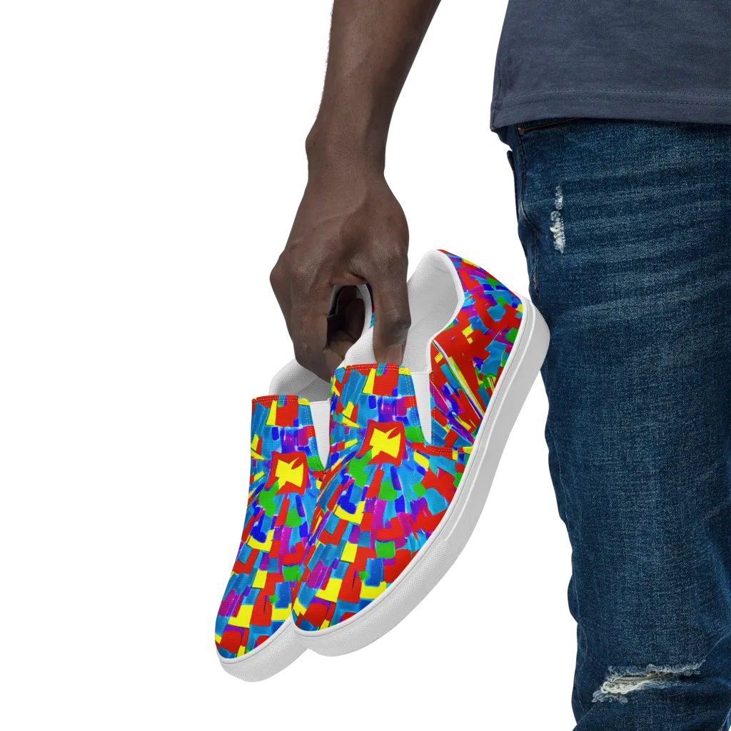 Newman's Nexus on Men's Slip-On Canvas Shoes — Left Front