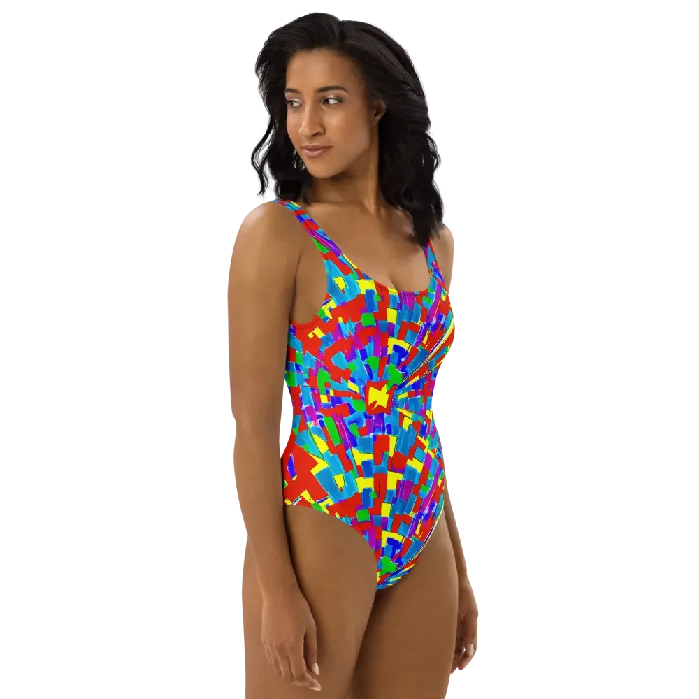 Newman's Nexus on One-Piece Swimsuit — Right