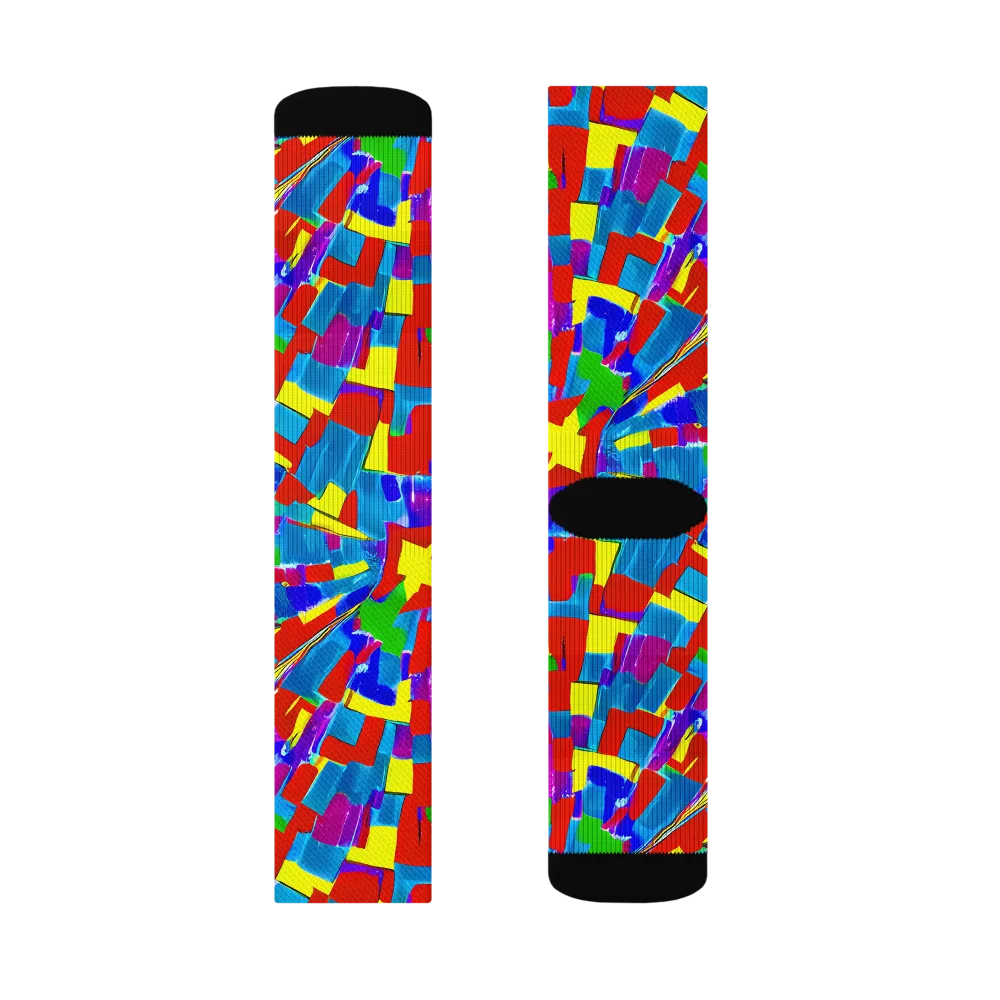 Newman's Nexus on Socks — Left Sock