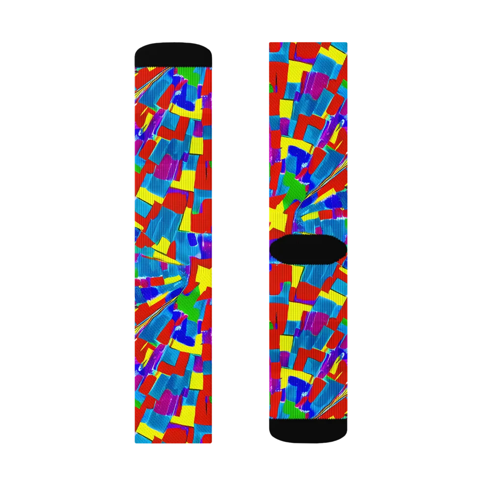 Newman's Nexus on Socks — Right Sock