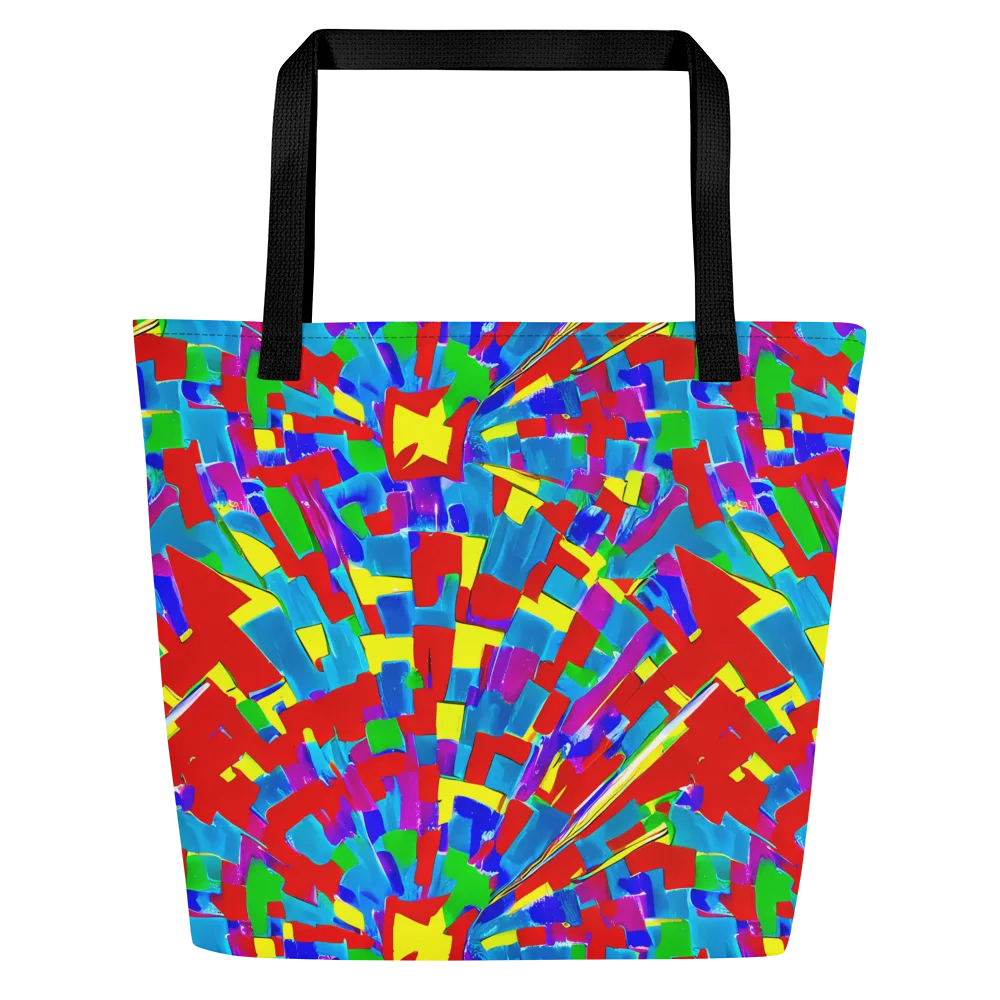 Newman's Nexus on Large Tote Bag W/ Pocket — Front