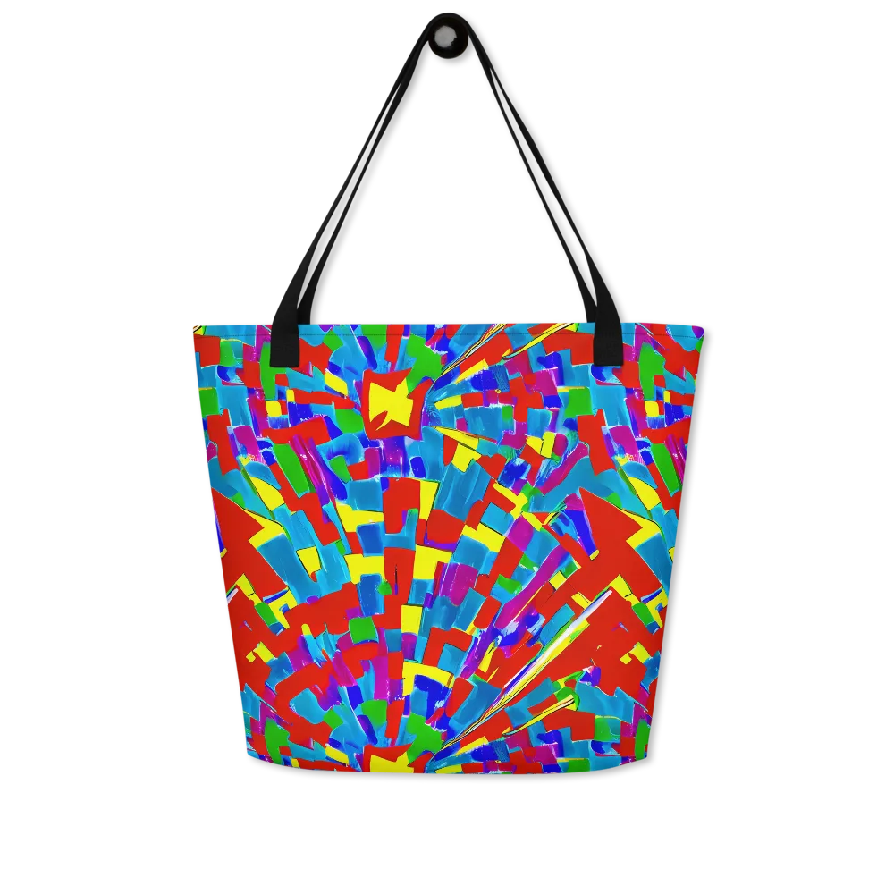 Newman's Nexus on Large Tote Bag W/ Pocket — Front