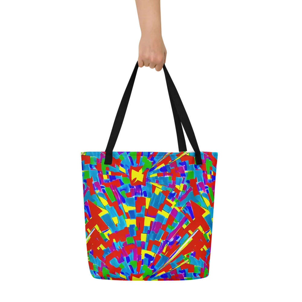 Newman's Nexus on Large Tote Bag W/ Pocket — Front